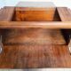 Art Deco walnut burl bar