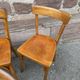 Set of 6 chairs bistrot café baumann bentwood from the 1950s
