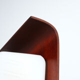 Scandinavian wall lamp Goffredo Reggiani in teak circa 1960