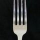12 large forks in silver metal LOUIS XV Style MARLY
