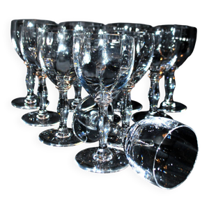 lot de 11 verres à vin