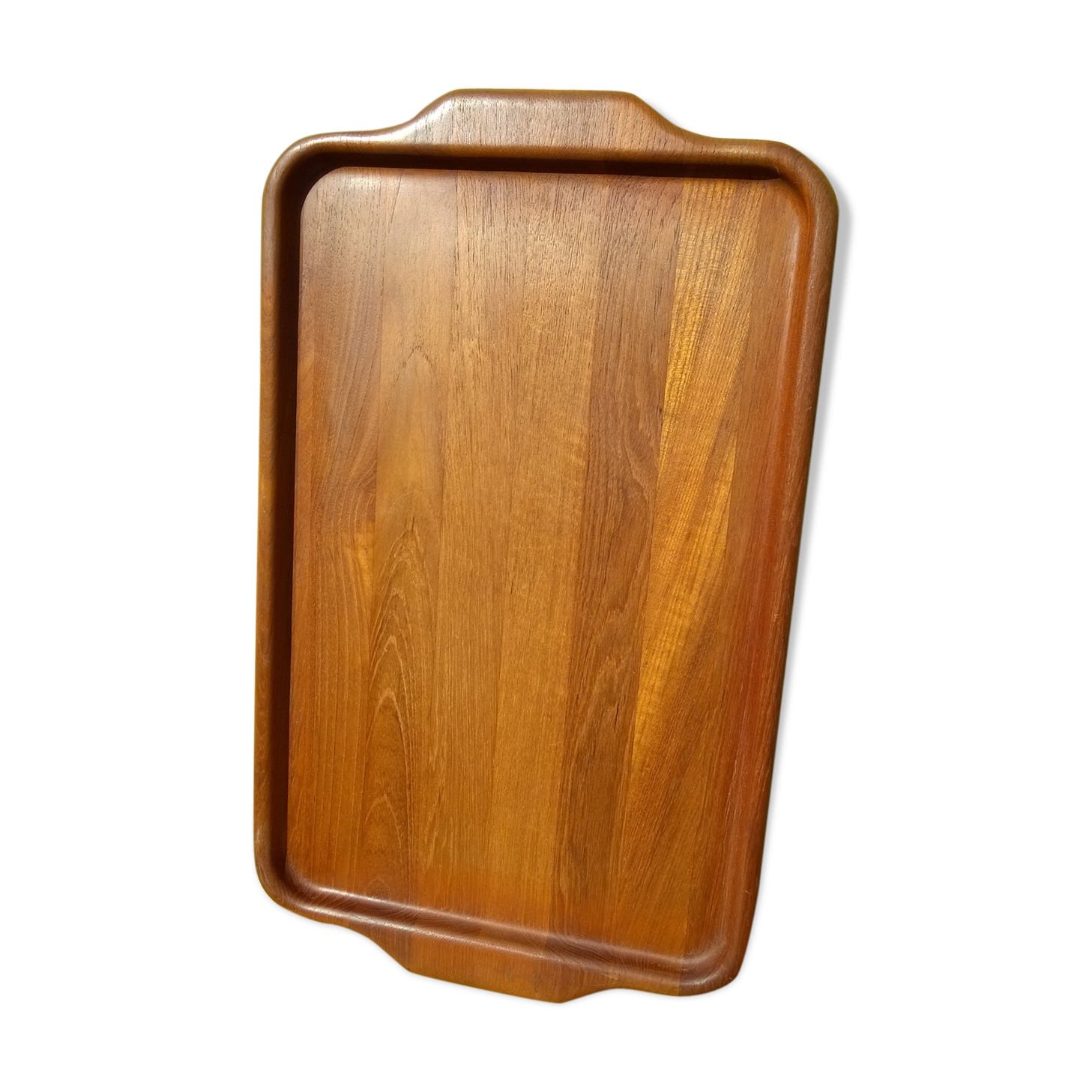 "Digsmeg" teak tray