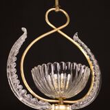 Élégant lustre Art Déco Barovier et Toso, années 1940