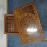 Table à jeux marqueté Louis XV