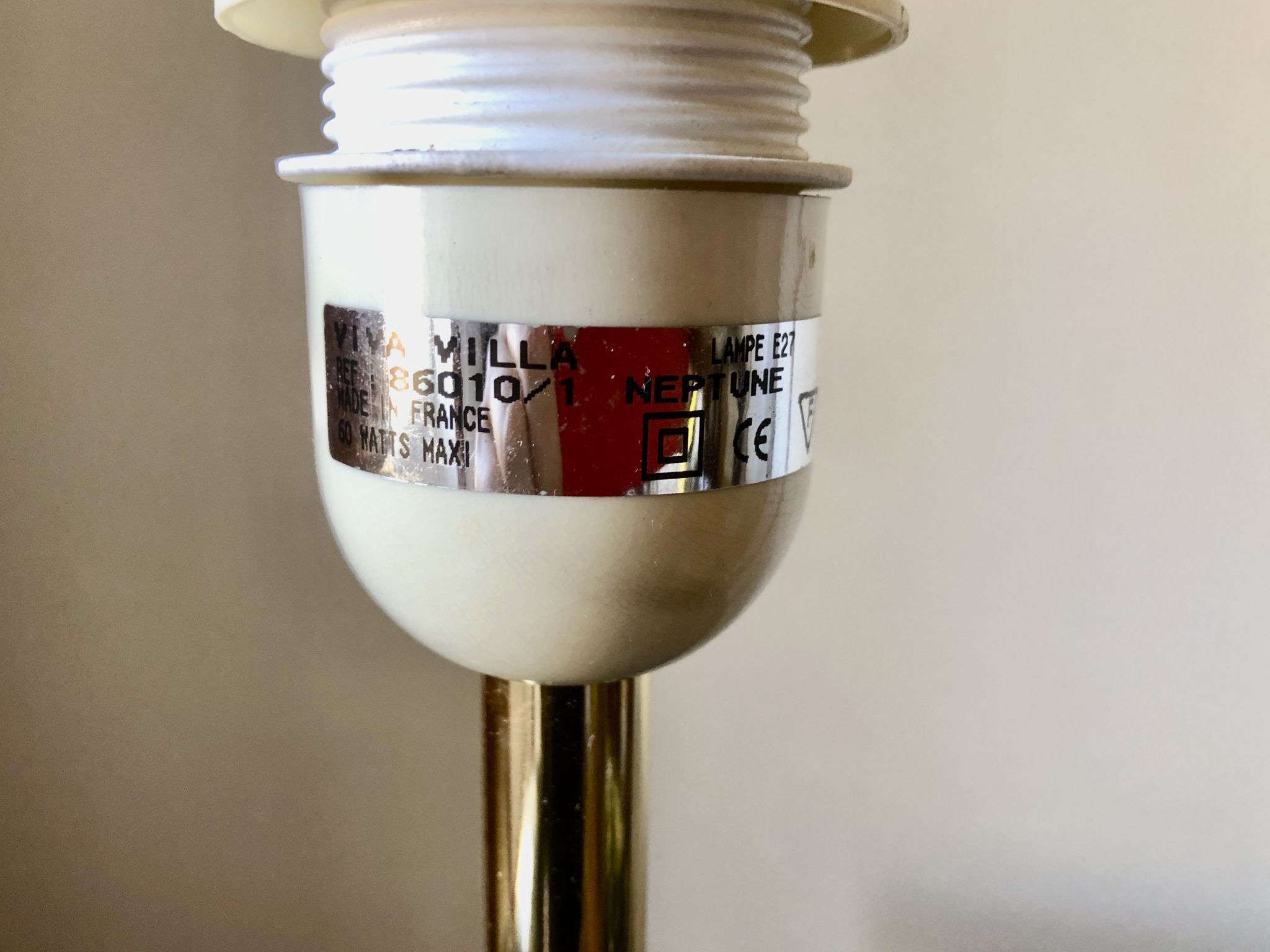 Lampe Neptune Viva Villa 1980