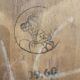 Baumann Stella and Luterma series of 6 mismatched bistro chairs