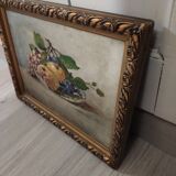 Oil painting on canvas framed and signed