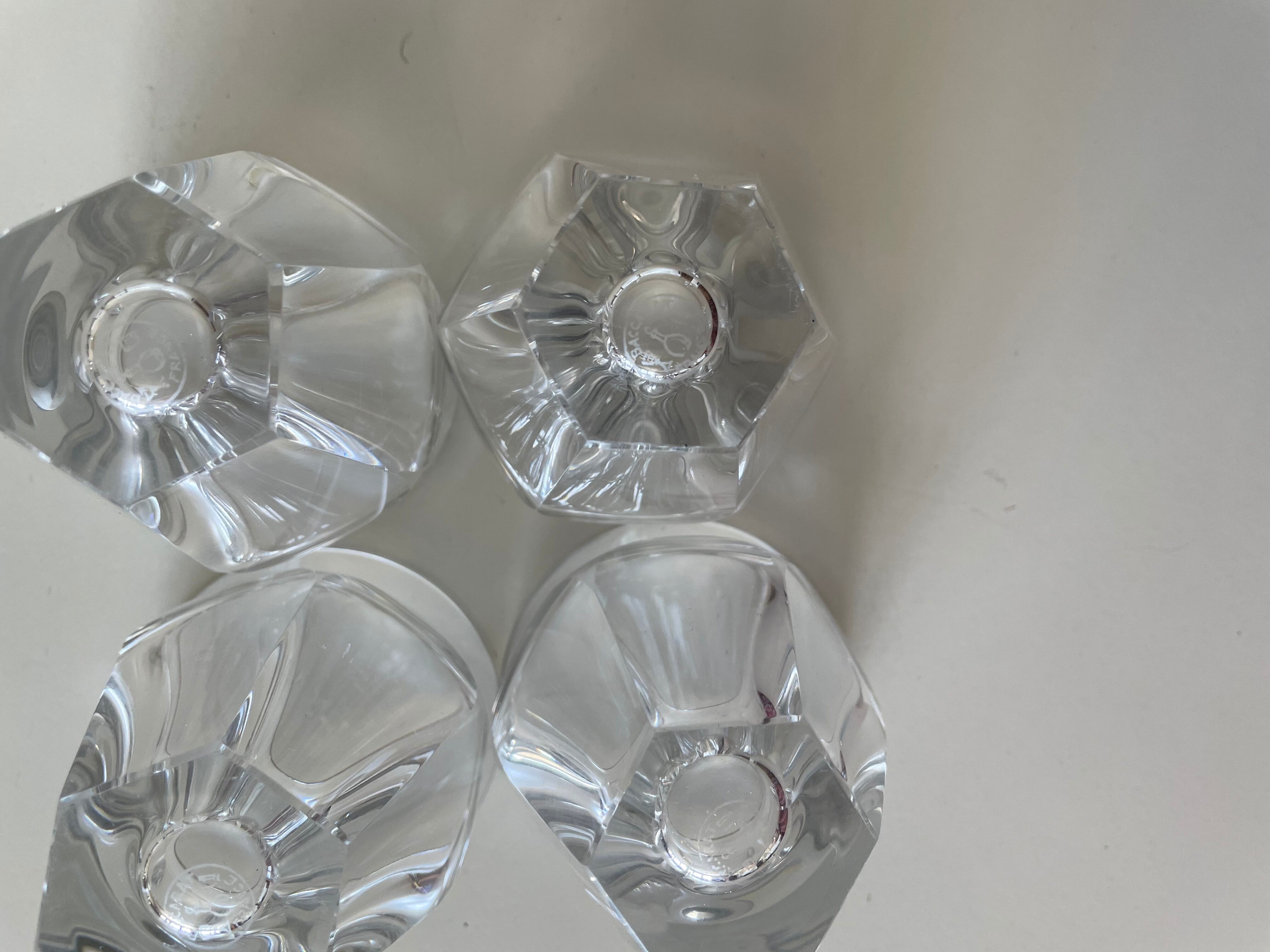 Harcourt Talleyrand baccarat glasses