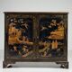 Cabinet laqué chinoiserie du 20e siècle anglais