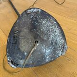 Wrought iron and brass floor lamp - Sweden, 1940s/1950s