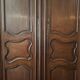 Louis XV period wardrobe in solid oak. 18th century.