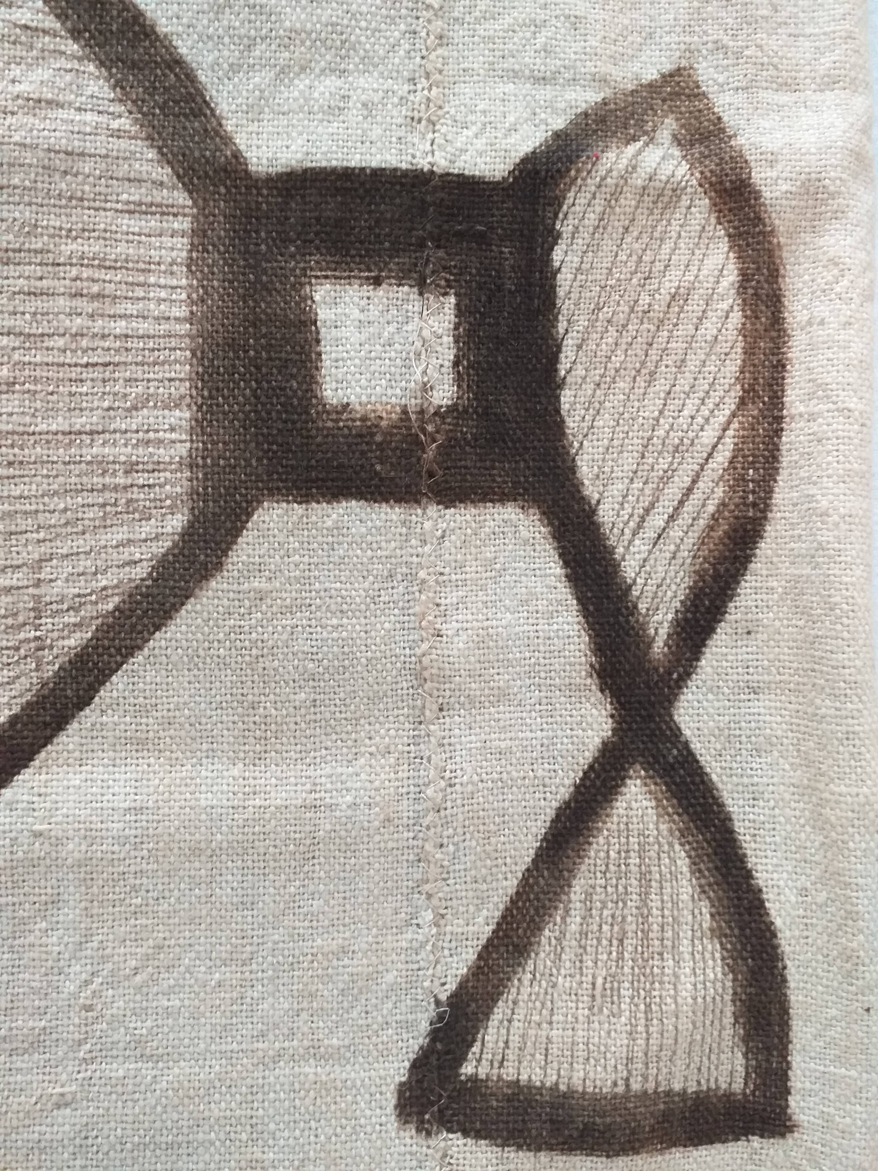 African wall hanging