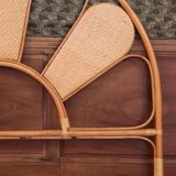 Headboard 140 rattan and cannage