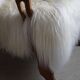 Henning Kjærnulf, armchair reupholstered in long-haired Icelandic sheepskin, 1950