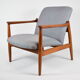 Fully restored vintage armchair, designer E.Homa, 60s, East Europe, multicolour, water resistant
