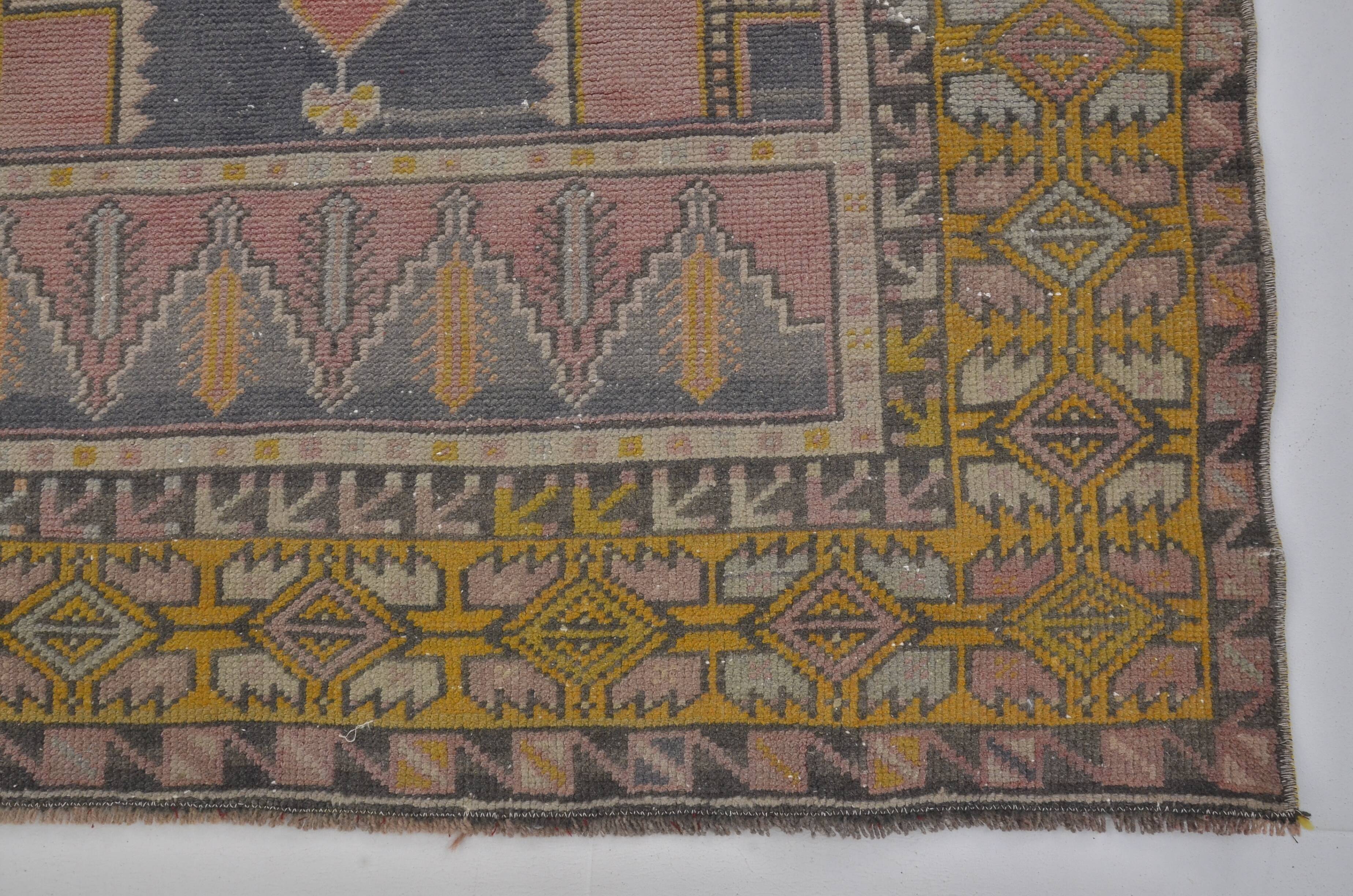 Red & Orange Turkish Vintage Rug sku 2484