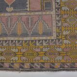 Red & Orange Turkish Vintage Rug sku 2484