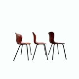 3 Pagholz chairs - Elmar Flöttoto, 1956