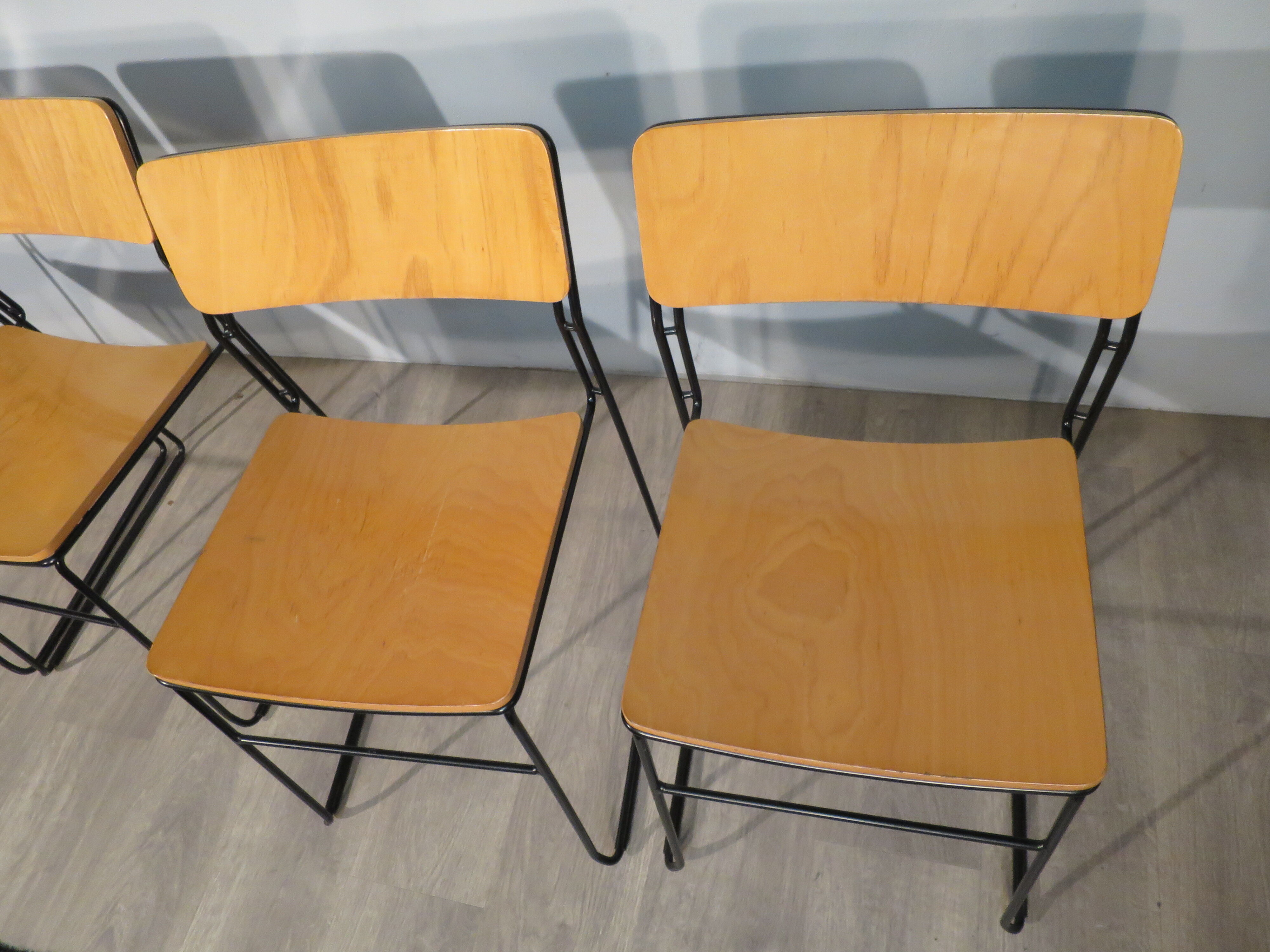 Set of 4 vintage "sultana" chairs