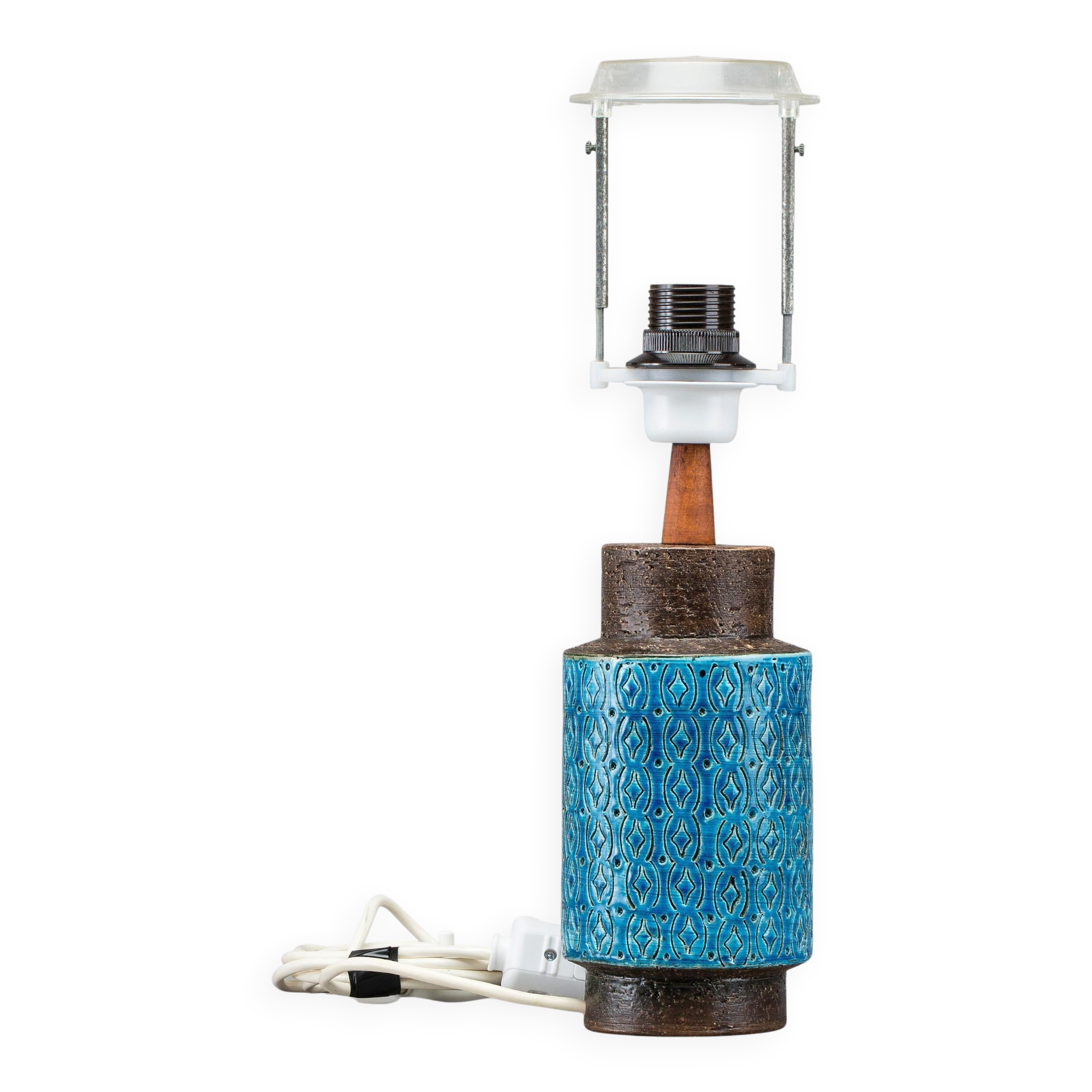 Ceramic lamp signed Aldo Londi for Bitossi, Italy, 1960s
