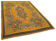 Handwoven Vintage Flatweave Yellow Kilim 185 cm x 270 cm - 23396
