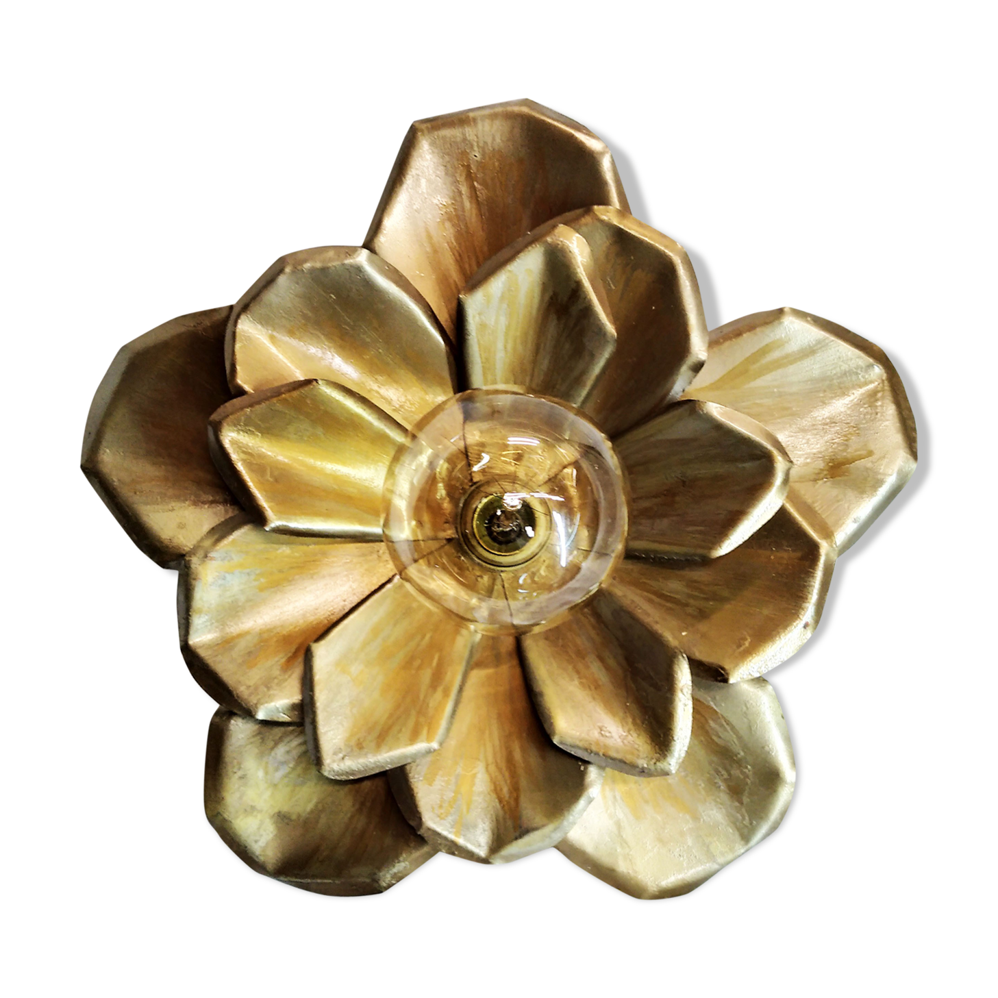 Metal flower ceiling 1960