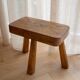 Vintage solid wood stool