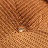 Pair of seventies velvet armchairs