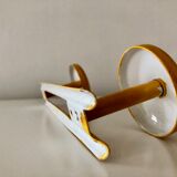 Yellow retro coat rack