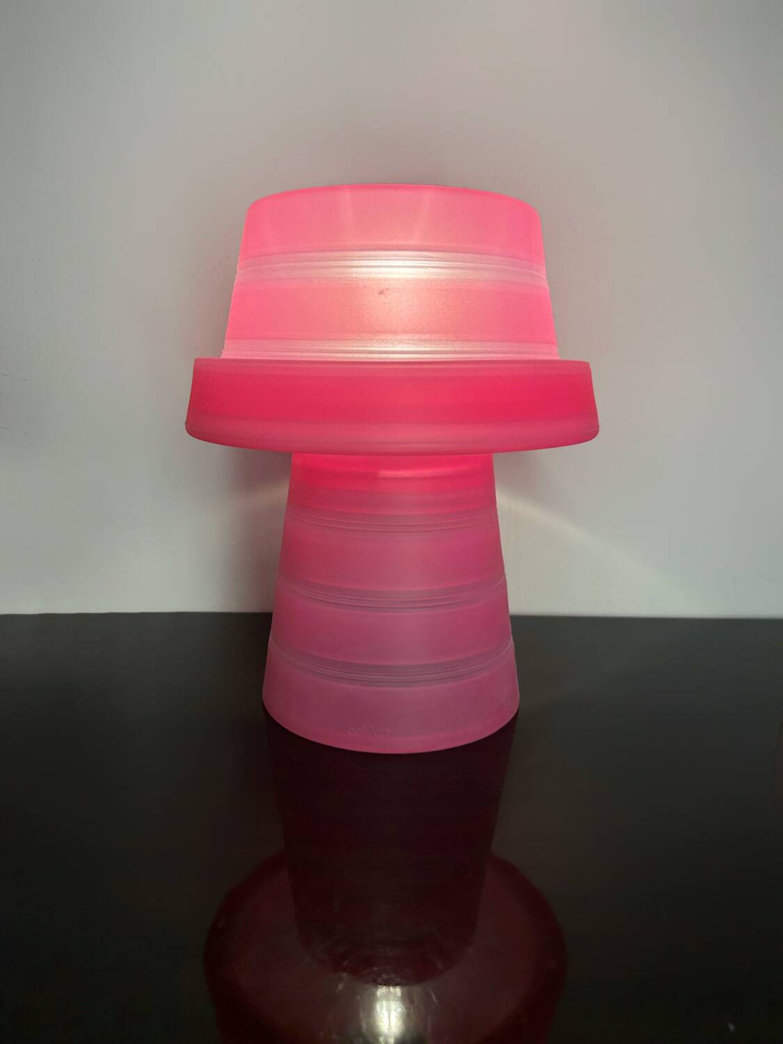 Pink gum night light lamp design from the 2000s