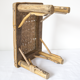 Rattan foot rest