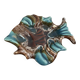 Vide-poche poisson Vallauris – céramique bleue – années 1970