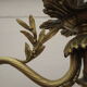 Ancien lustre art déco en bronze
