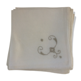 8 serviettes en métis