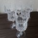 Verres à pied cristal