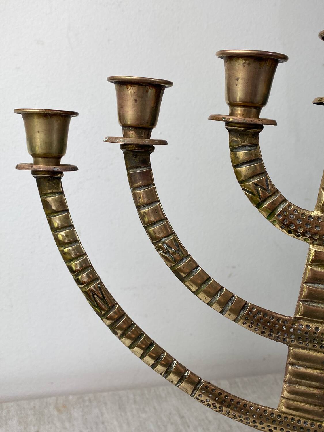 Bougeoir, Menorah à sept branches