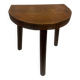 20th century wooden tripod stool