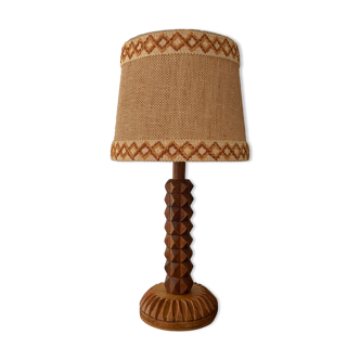 Vintage wooden lamp