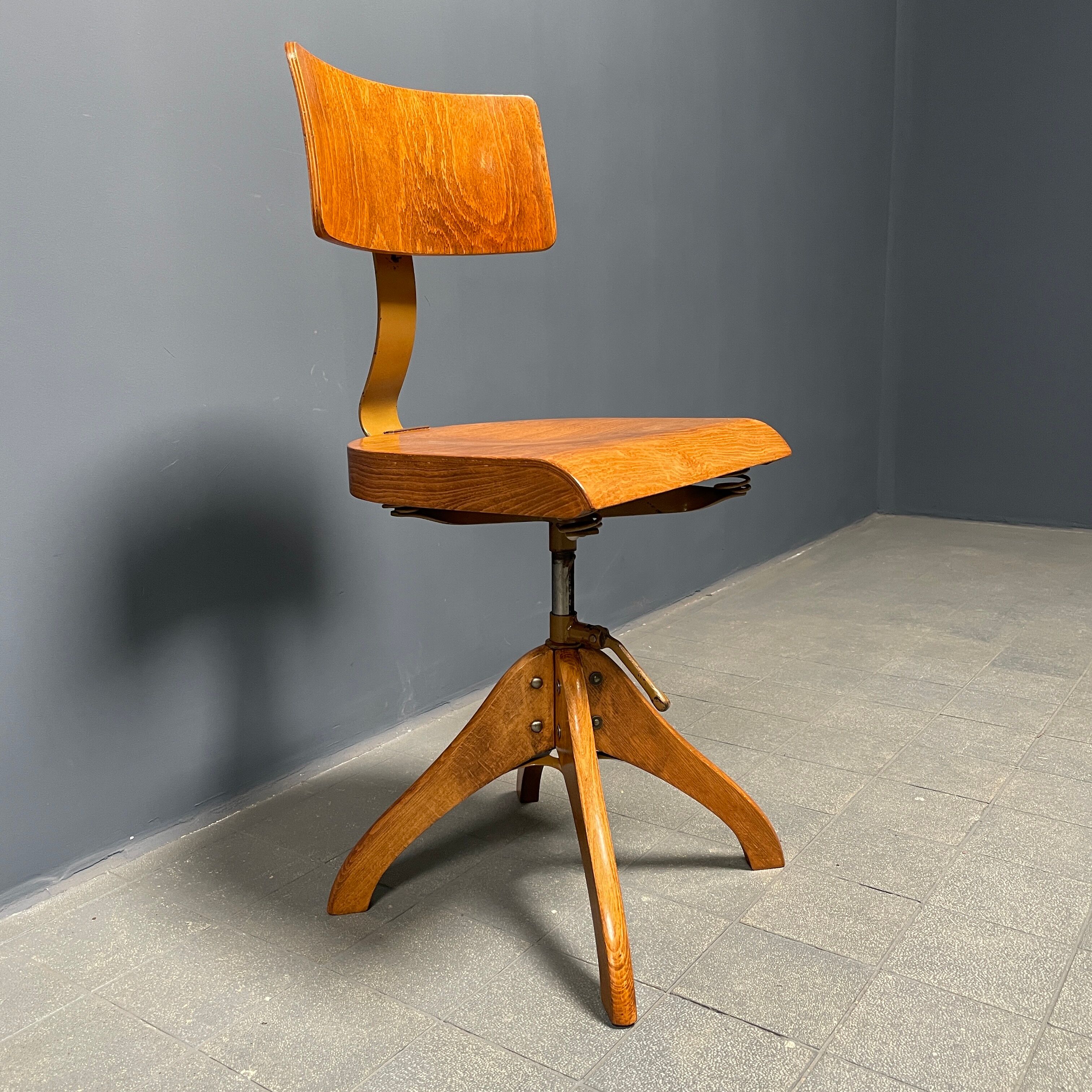 Desk chair by Polstergleich from the 1940s
