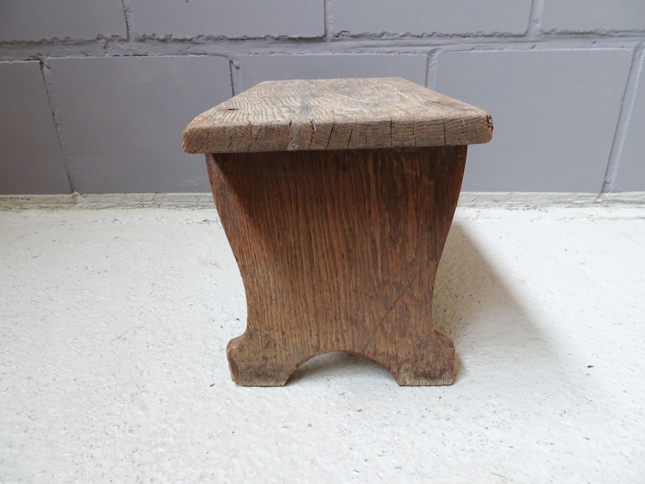 Oak stool