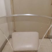 70s plexiglass chairs