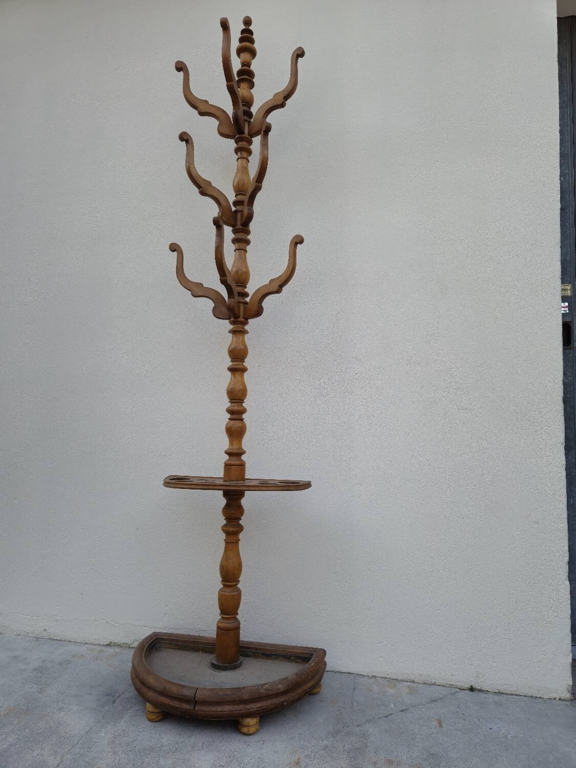 Antique 19th century parrot coat rack