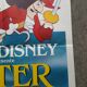 Affiche cinéma originale Walt Disney 1974 Peter Pan 60X160cm