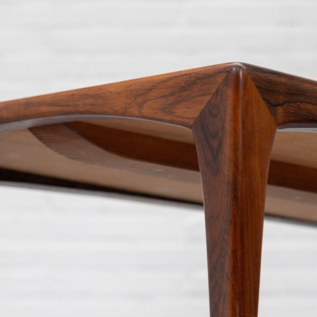 Erling Torvits rosewood coffee table 1960s