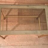 3 nesting tables in gilded brass