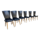 Set de 6 chaises Baumann modèle essor