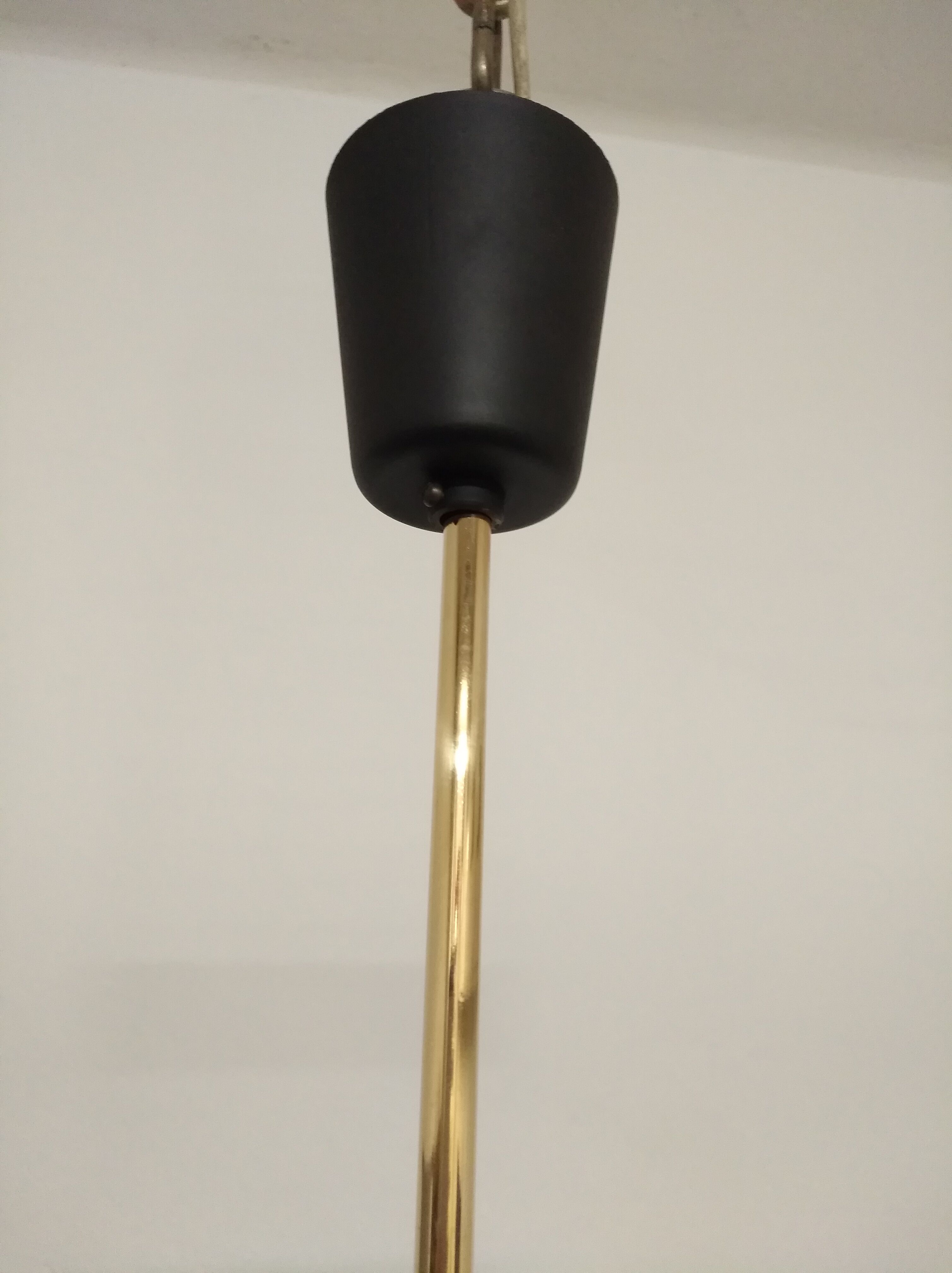 Arlus 2-fire chandelier from the 1950s