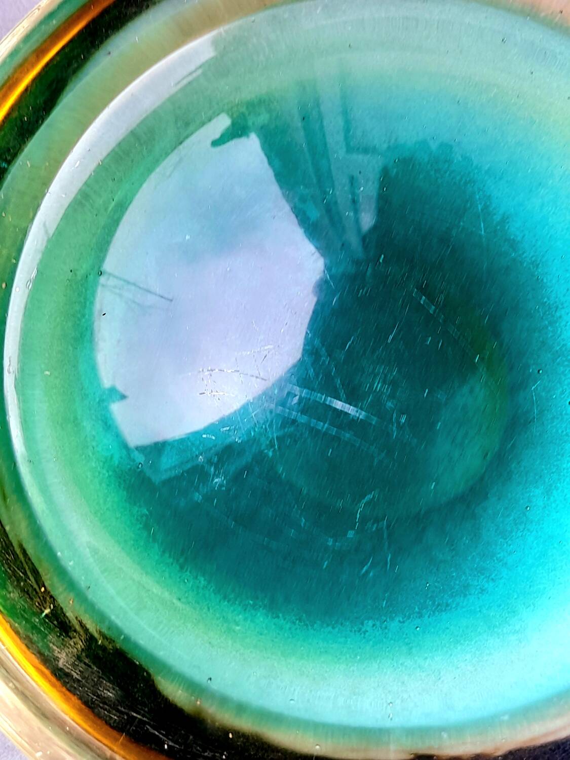 Murano glass ashtray or catchall, 70s