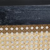 Armchair Cesca B64 black and wicker