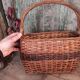 Vintage French basket
